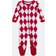 Leveret Baby Unisex (NB-24M) Footie Argyle Pajamas