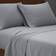 London Fog Garment Wash Bed Sheet Gray (259.08x175.26)