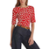 Lauren Ralph Lauren Judy Top - Lipstick Red/Cream