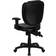 Flash Furniture GO-930F-BK-LEA-ARMS-GG Office Chair 41"