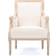 Baxton Studio Chavanon Armchair 33.5"