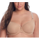 Curvy Couture Tulip Smooth Convertible T-shirt Bra - Bombshell Nude