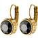 Dyrberg/Kern Louise Earring - Gold/Black