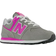 New Balance Little Kid's 574 Core - Grey with Pink