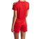 Hummel Core XK Poly Short Sleeve T-shirt Women - True Red