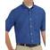 Red Kap Men's Short Sleeve Executive Oxford Dress Shirt - French Blue