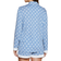 Cosabella Printed Long Sleeve Top And Boxer - Diamond Blue/White