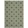 Safavieh Courtyard Ember Green, Beige 24x43"