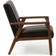 Baxton Studio Nikko Lounge Chair 31.6"