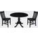 International Concepts Laurel Dining Set 42" 3