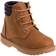 Rugged Bear Lace-Up Unisex Casual Boots - Brown