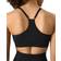 ICANIWILL Scrunch Seamless Sports Bra - Black