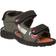 Rugged Bear Hook & Loop Boys Open Toe Sport Sandals - Green