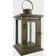 Stonebriar Rustic Wooden Candle Holder Lantern Lantern 11"