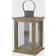 Stonebriar Rustic Wooden Candle Holder Lantern Lantern 11"