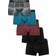 Urban Classics Organic Boxer Shorts 5-pack - Cherry/Black/Blue