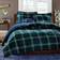 Mi Zone Brody Bedspread Green, Blue (228.6x167.64)