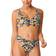 Sloggi Shore Fancy Guppy Bikini Top - Brown/Dark Combination