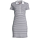 Tommy Hilfiger Zip Stripe Polo Dress - Bright White/Sky Captain