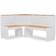 Linon Ardmore Wood/White/Natural Dining Set 27x43" 3
