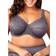 Elila Isabella Lace Full Coverage Bra - Grey