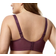 Elila Isabella Lace Full Coverage Bra - Plum