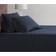 Brooklyn Loom Classic Cotton Bed Sheet Black (259.08x175.26)