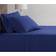 Brooklyn Loom Classic Cotton Bed Sheet Blue (274.32x)