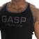 Gasp Ribbed T-Back - Black