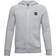 Under Armour Boy's Rival Cotton Full Zip Hoodie - Mod Gray Light Heather/Black (1357613-011)