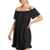 Superdry Vintage Off The Shoulder Dress - Black