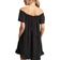 Superdry Vintage Off The Shoulder Dress - Black