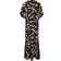 Part Two Othenia Dress - Black Zebra Print