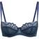 Gossard Swirl Balcony Bra - Blue