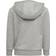 Adidas Essentials 3-stripes Zip Hooded Jacket - Medium Grey Heather/White (H65787)