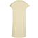 Build Your Brand Turtle Extended Shoulder Dress - Soft Yellow