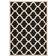 Safavieh Courtyard Evie Beige, Black 63x91"