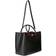 Lauren Ralph Lauren Smooth Leather Large Marcy Satchel - Black