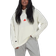 Adidas Women's Sportswear Oversized Hooded Sweatshirt Plus Size - Off White