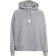 Adidas Women's Sportswear Oversized Hooded Sweatshirt Plus Size - Medium Grey Heather