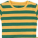Leveret Stripes Short Pajama Set - Yellow/Green
