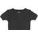 Leveret Kid's Short Sleeve Neutral Solid Color Pajamas - Dark Grey (32177961795658)