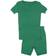 Leveret Kid's Short Sleeve Classic Solid Color Pajamas - Green (32177956814922)
