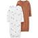 Carter's Baby's Sleeper Gowns 2-pack - Brown/White(1N675910)