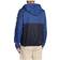 Tommy Hilfiger Colorblock Hooded Rain Jacket - Royal Blue/White