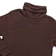 Leveret Cotton Classic Turtleneck Shirts - Brown