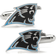 Cufflinks Inc Carolina Panthers Cufflinks - Silver/Black/Blue