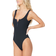 L*Space Ribbed Float On One Piece Swimsuit - Black
