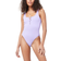 L*Space Ribbed Float On One Piece Swimsuit - Wisteria