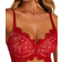 Hunkemöller Marilee Padded Underwired Longline Bra - Red